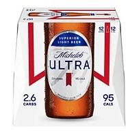 Anheuser-Busch - Michelob Ultra (12 pack bottles) (12 pack bottles)