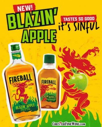 Fireball Blazin' Apple Cinnamon Whisky (200ml) (200ml)