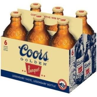 Coors - Banquet Lager (6 pack bottles) (6 pack bottles)