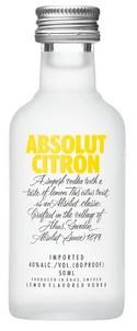 Absolut - Citron Vodka (50ml) (50ml)