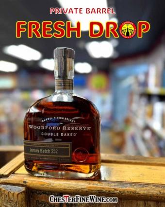 Woodford Reserve - DOUBLE OAKED BOURBON 'JERSEY BATCH 252' 2025 STRAIGHT BOURBON WHISKEY (750ml) (750ml)