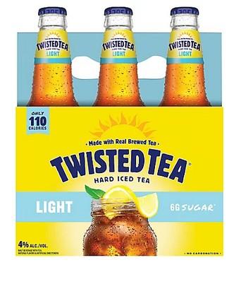 Twisted Tea - Tea Light (6 pack bottles) (6 pack bottles)