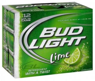 Anheuser-Busch - Bud Lite Lime (12 pack cans) (12 pack cans)