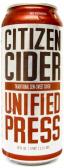 Citizen Cider - Unified Press Cider (4 pack cans)