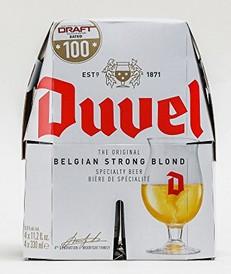 Duvel - Belgian Ale 4 pack bottles (4 pack 11oz bottles) (4 pack 11oz bottles)