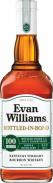 Evan Williams - 100 Proof Bottled in Bond Kentucky Straight Bourbon Whiskey White Label 0 (750)