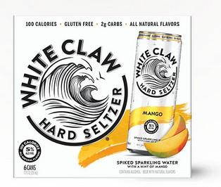 White Claw - Mango Hard Seltzer (6 pack cans) (6 pack cans)