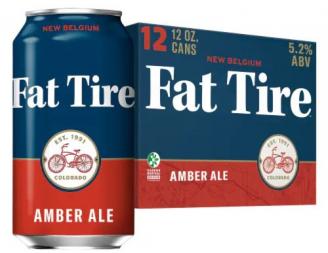 New Belgium Brewing Company - Fat Tire Amber Ale (12 pack cans) (12 pack cans)