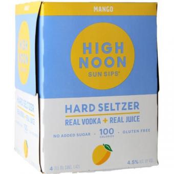 High Noon Sun Sips - Mango Vodka & Soda (4 pack cans) (4 pack cans)