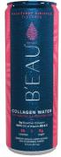 B'eau Raspberry Hibiscus Flavored Collagen Water 12oz Can 0