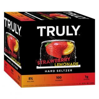 Truly - Strawberry Lemonade Hard Seltzer (6 pack cans) (6 pack cans)