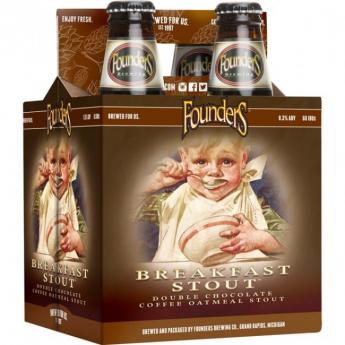 Founders Brewing Company - Breakfast Stout (4 pack bottles) (4 pack bottles)