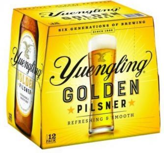 Yuengling Brewery - Golden Pilsner (12 pack bottles) (12 pack bottles)