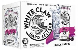White Claw - Black Cherry Hard Seltzer (12 pack cans) (12 pack cans)