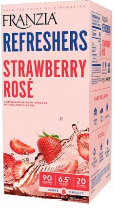 Franzia Refreshers Strawberry Rose NV (3L) (3L)