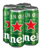Heineken Brewery - Premium Lager (4 pack 16oz cans) (4 pack 16oz cans)