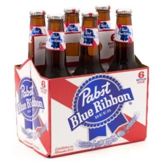 Pabst Brewing Co - Pabst Blue Ribbon (6 pack bottles) (6 pack bottles)