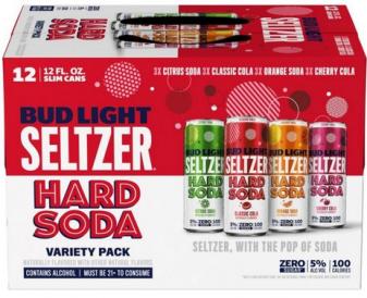 Bud Light Seltzer Hard Soda Variety 12pk Can (12 pack cans) (12 pack cans)